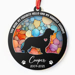Custom Pet Memorial Gifts - Personalized Ornament