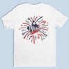 Happy 4th Of July To Our Mimi - Family Personalized Custom Unisex T-shirt, Hoodie, Sweatshirt - 4th Of July, Birthday Gift For Grandma