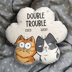 We Rule The House - Cat Personalized Custom Shaped Pillow - Gift For Pet Owners, Pet Lovers