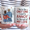 I Met You I Liked You I Love You - Couple Personalized Custom Mug - Gift For Husband Wife, Anniversary