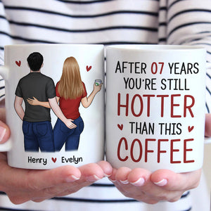 Congrats On Being My Husband - Couple Personalized Custom Mug - Gift For Husband Wife, Anniversary