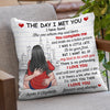 The One Whom My Soul Loves - Couple Personalized Custom Pillow - Christmas Gift For Husband Wife, Anniversary