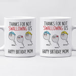 Custom Name Funny Birthday Gifts for Mom - Personalized Mugs