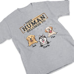 Custom Name Dog Lover Gifts - Personalized Apparel