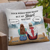 I'm Always Here For You - Memorial Personalized Custom Pillow - Sympathy Gift For Family Members