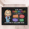It's Ok To Make Mistakes And Ask For Help - Teacher Personalized Custom Home Decor Decorative Mat - House Warming Gift For Teacher, Back To School