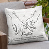 Friendship Is A Precious Gift - Bestie Personalized Custom Pillow - Christmas Gift For Best Friends, BFF, Sisters
