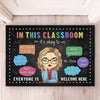 It's Ok To Not Know It All - Teacher Personalized Custom Home Decor Decorative Mat - House Warming Gift For Teacher, Back To School