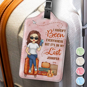 I'm A Girl Who Loves Traveling - Travel Personalized Custom Luggage Tag - Holiday Vacation Gift, Gift For Adventure Travel Lovers