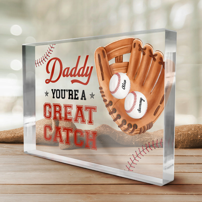 Custom Father's Day baseball sign/plaque