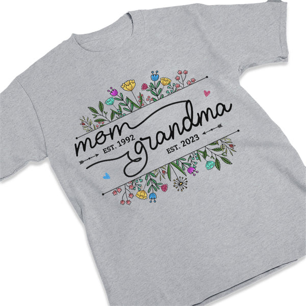 A We Are All Around You - Family Personalized Custom All-Over Printed T-Shirt - Mother's Day, Birthday Gift for Grandma, M - Pawfect House