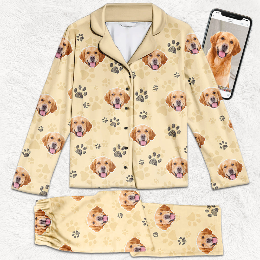 Custom Face Pajamas, Personalized Pet Dogs Cats Pajamas, Family Pajamas  Set, Matching Pet Owner Set, Dog Pajamas, Pet Dog Bandana -  Canada