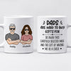 Enjoy The Gift Of Having Me As A Child - Family Personalized Custom Mug - Father's Day, Birthday Gift For Dad