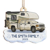 Live Love Laugh Camp - Family Personalized Custom Ornament - Wood Custom Shaped - Christmas Gift For Family Members, Camping Lovers