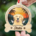 Custom Name Pet Memorial Gifts - Personalized Ornament