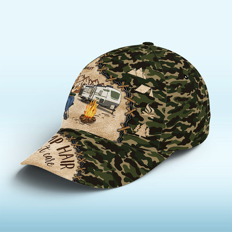 We Are Happy Campers - Camping Personalized Custom Hat, All Over Print Classic Cap - Gift For Camping Lovers