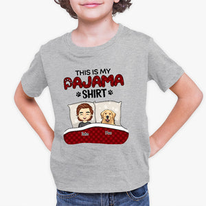 This Is Kid Pajama Shirt - Dog Personalized Custom Kid T-shirt - Gift For Kid, Pet Owners, Pet Lovers