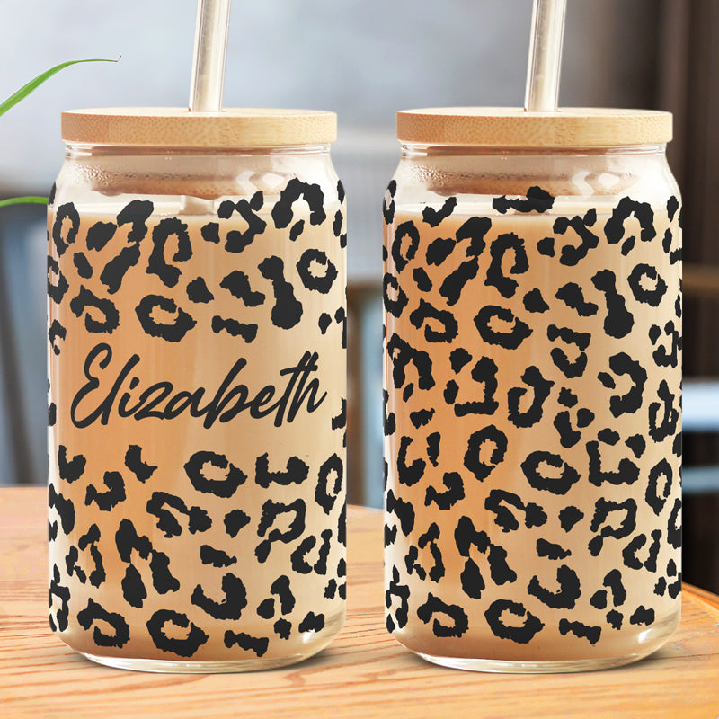 Love Yourself - Personalized Custom Glass Cup, Iced Coffee Cup - Birth -  Pawfect House ™