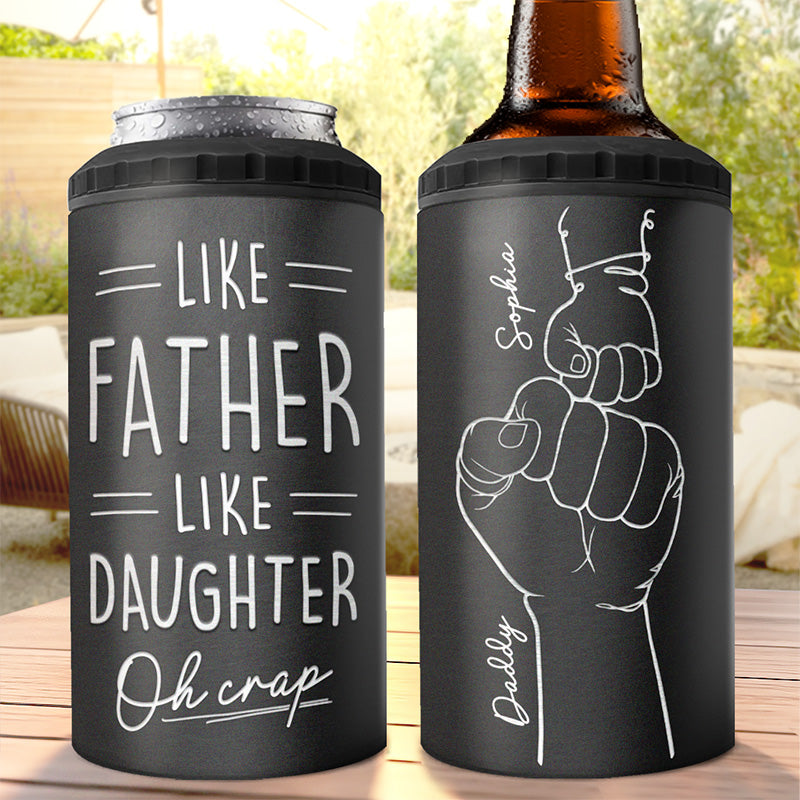 This Guy Is One Awesome Dad - Family Personalized Custom 4 In 1 Can Co -  Pawfect House ™