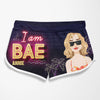 If I'm Lost, Return To Bae - Funny Personalized Custom Tropical Hawaiian Aloha Couple Beach Shorts - Summer Vacation Gift, Birthday Party Gift For Husband Wife