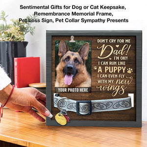 J Don't Cry for Me I'm OK!! - Upload Image - Personalized Keychain - Pack 1 - PawfectHouses.com