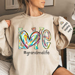 Custom Name Grandma Life Gifts for Grandmothers - Personalized Sweater