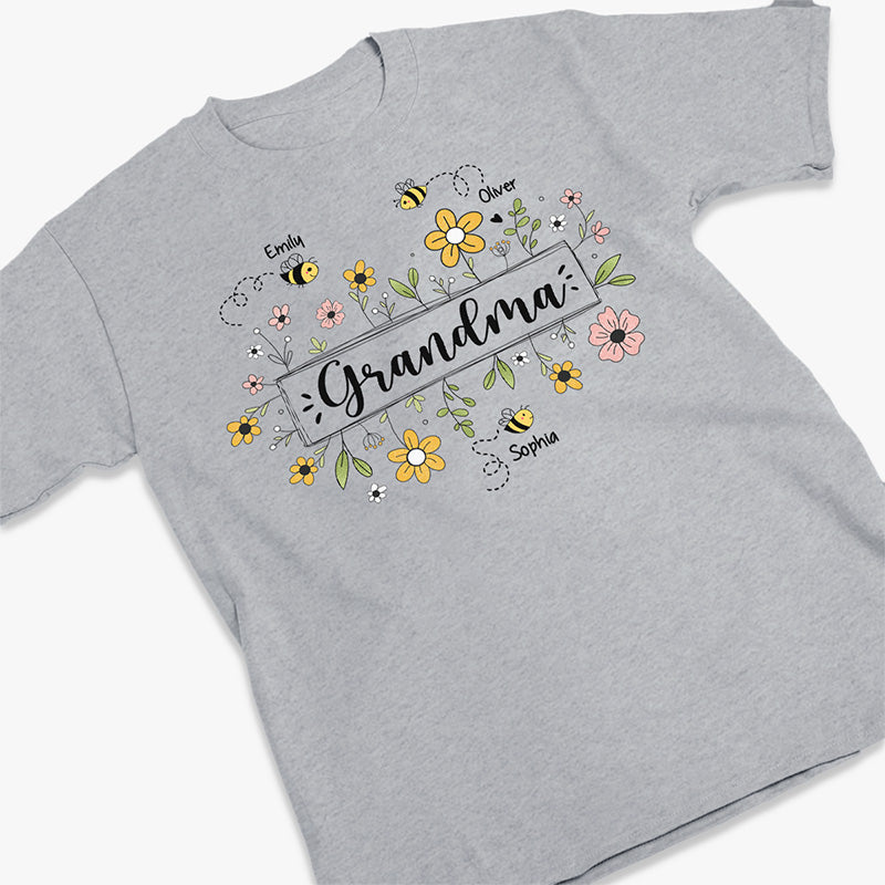 A Mother's Arms Are Made Of Tenderness - Family Personalized Custom Unisex T-shirt, Hoodie, Sweatshirt - Gift For Mom, Grandma