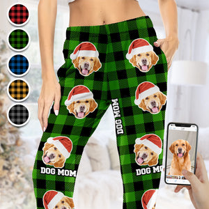 Custom Photo It's Christmas Everywhere - Dog Personalized Custom Face Photo Pajama Pants - New Arrival, Christmas Gift For Pet Owners, Pet Lovers