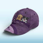 Life Is Better With Dogs Pink - Dog Personalized Custom Hat, All Over Print Classic Cap - New Arrival, Gift For Pet Owners, Pet Lovers