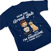 We're Pawsome, Thank You - Dog & Cat Personalized Custom Unisex T-shirt, Hoodie, Sweatshirt - Father's Day, Gift For Pet Owners, Pet Lovers