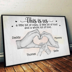 There's No Greater Gift Than Family - Family Personalized Custom Horizontal Poster - Gift For Family Members