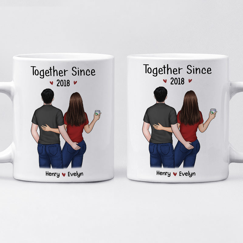 You're My Soulmate - Couple Personalized Custom Mug - Gift For Husband Wife, Anniversary