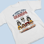 Custom Name Grandpa Family Gifts - Personalized Apparel
