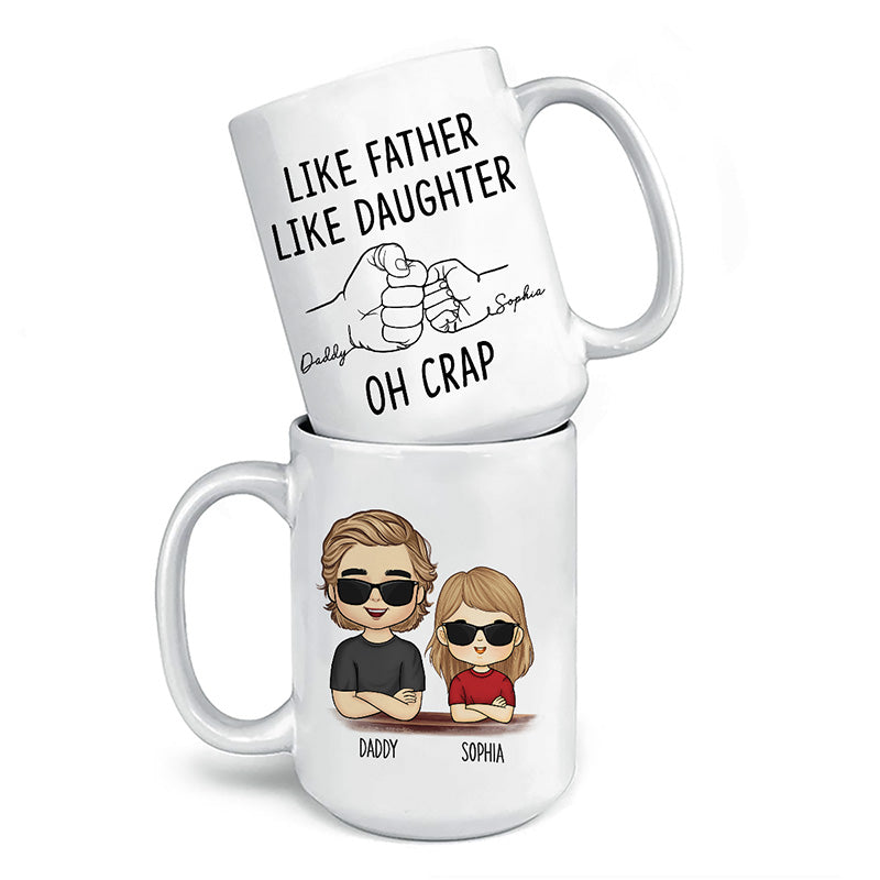 Customized Mug With Photo Funny Mug For Dad Legend Husband Daddy Papa  Coffee Mug - Oh Canvas