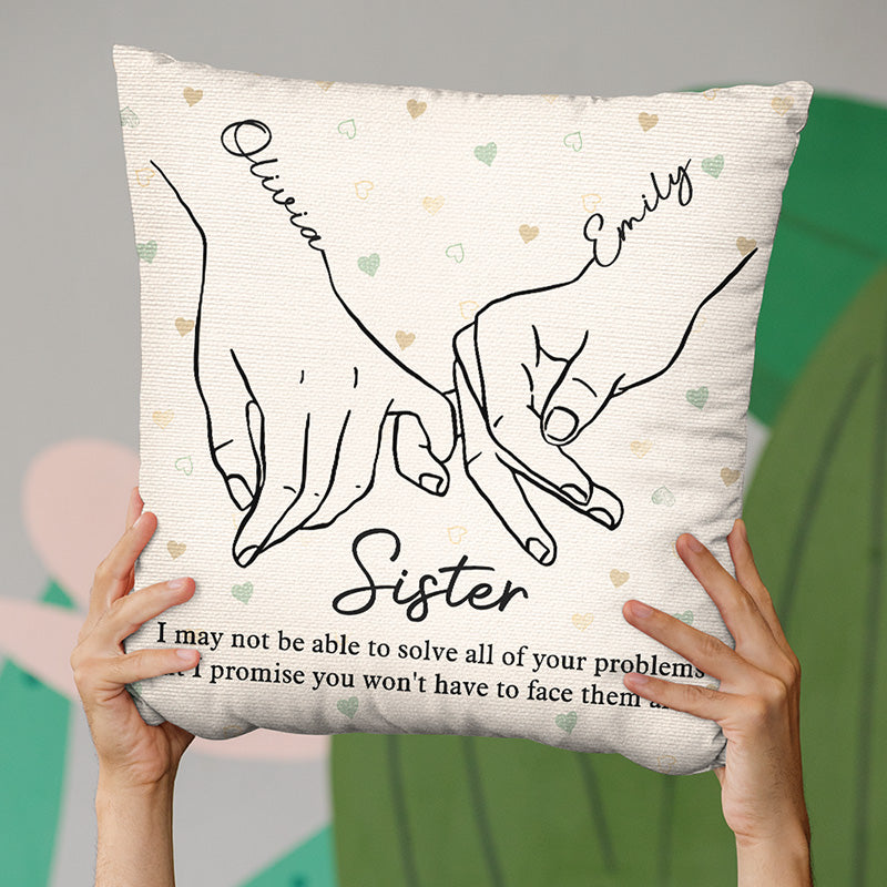 We Are Best Friends Forever - Bestie Personalized Custom Pillow - Christmas Gift For Best Friends, BFF, Sisters