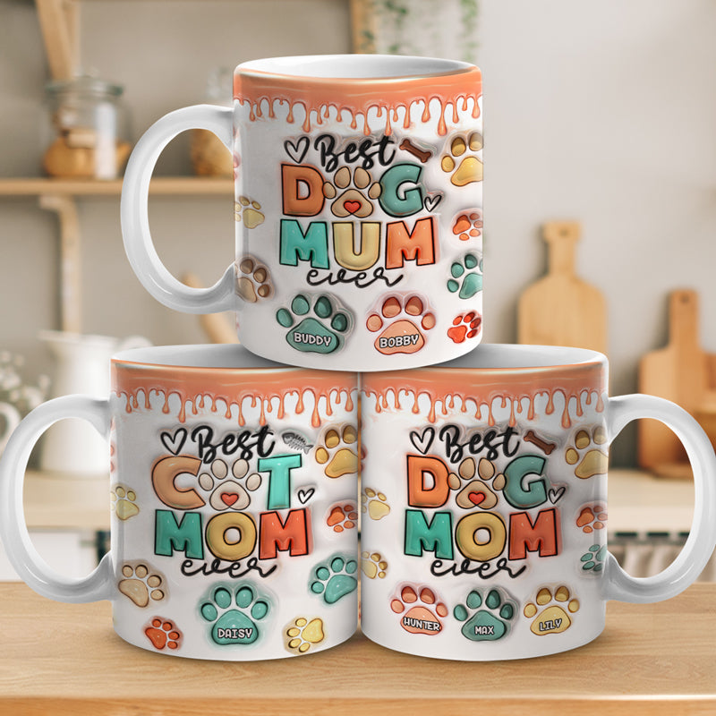 Custom dog mom outlet mug