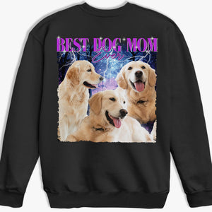 Custom Photo Best Dog Dad Ever - Dog & Cat Personalized Custom Unisex Back Printed T-shirt, Hoodie, Sweatshirt - Gift For Pet Owners, Pet Lovers