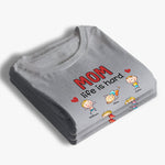 Proud Mom Of A Few Kids - Family Personalized Custom Unisex T-shirt, Hoodie, Sweatshirt - Gift For Mom