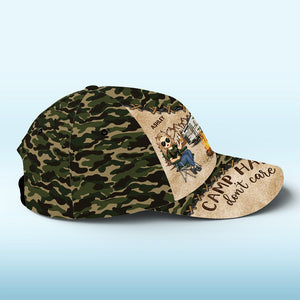 We Are Happy Campers - Camping Personalized Custom Hat, All Over Print Classic Cap - Gift For Camping Lovers