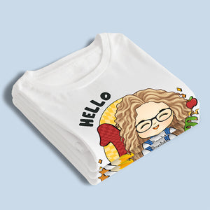 Hello Kindergarten - Personalized Custom Kid T-shirt - Gift For Kid, Back To School Gift