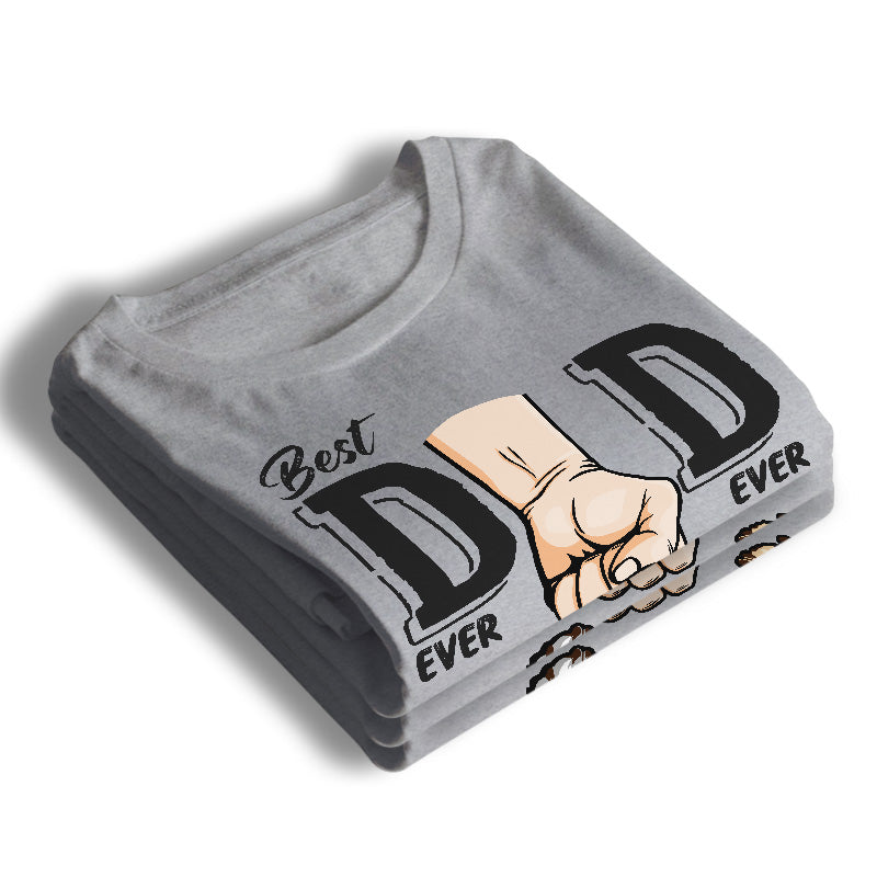 The Best Fur Dad Ever - Dog & Cat Personalized Custom Unisex T-shirt, Hoodie, Sweatshirt - Father's Day, Gift For Pet Owners, Pet Lovers