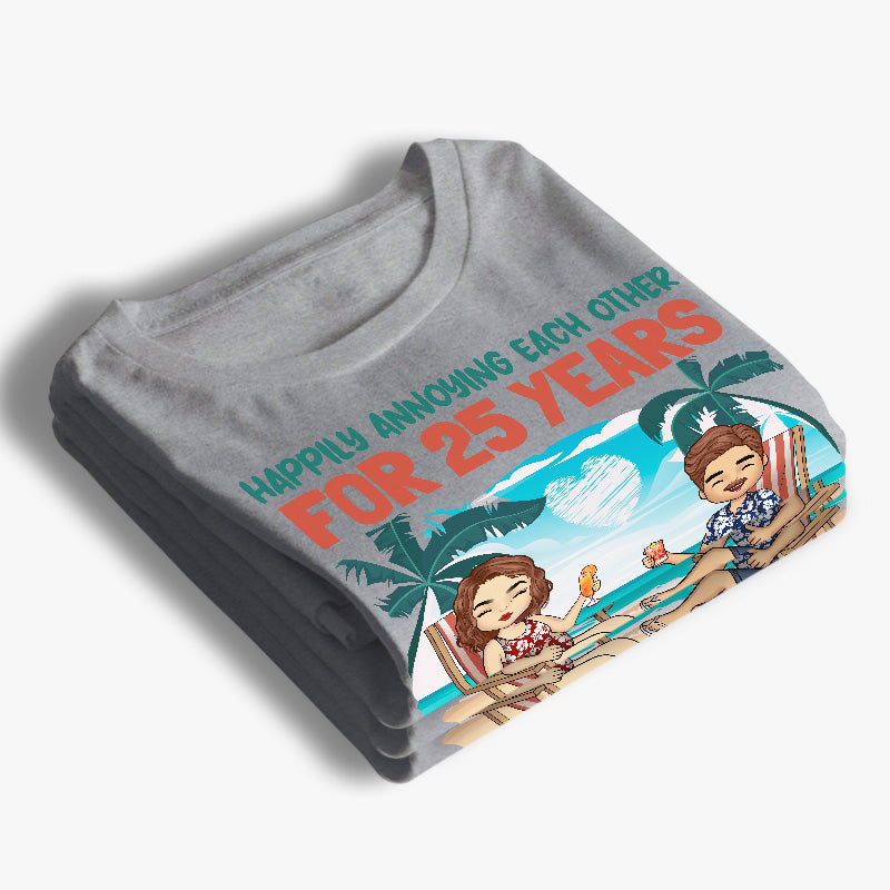 Annoying Each Other For 20 Years 20th Wedding Anniversary T Baby