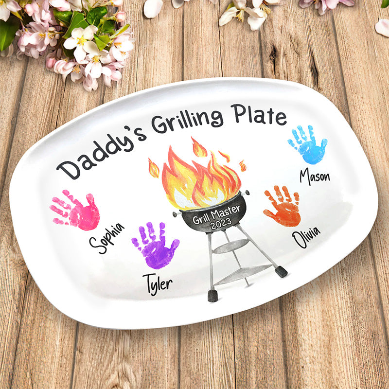 Personalized Grilling Tray-grilling Gift-custom Bbq Trays-personalized Bbq  Tray-bbq Gifts-personalized Bbq Gifts for Men-grilling Plate 