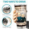 Annoying Each Other For Many Years - Couple Personalized Custom Tumbler - Gift For Husband Wife, Anniversary