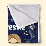 Besties For The Resties - Bestie Personalized Custom Blanket - Gift For Best Friends, BFF, Sisters