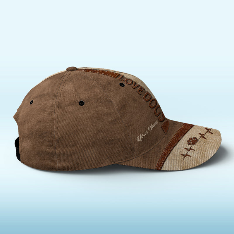 Happiness Is A Warm Puppy Green - Dog Personalized Custom Hat, All Over Print Classic Cap - New Arrival, Gift For Pet Owners, Pet Lovers