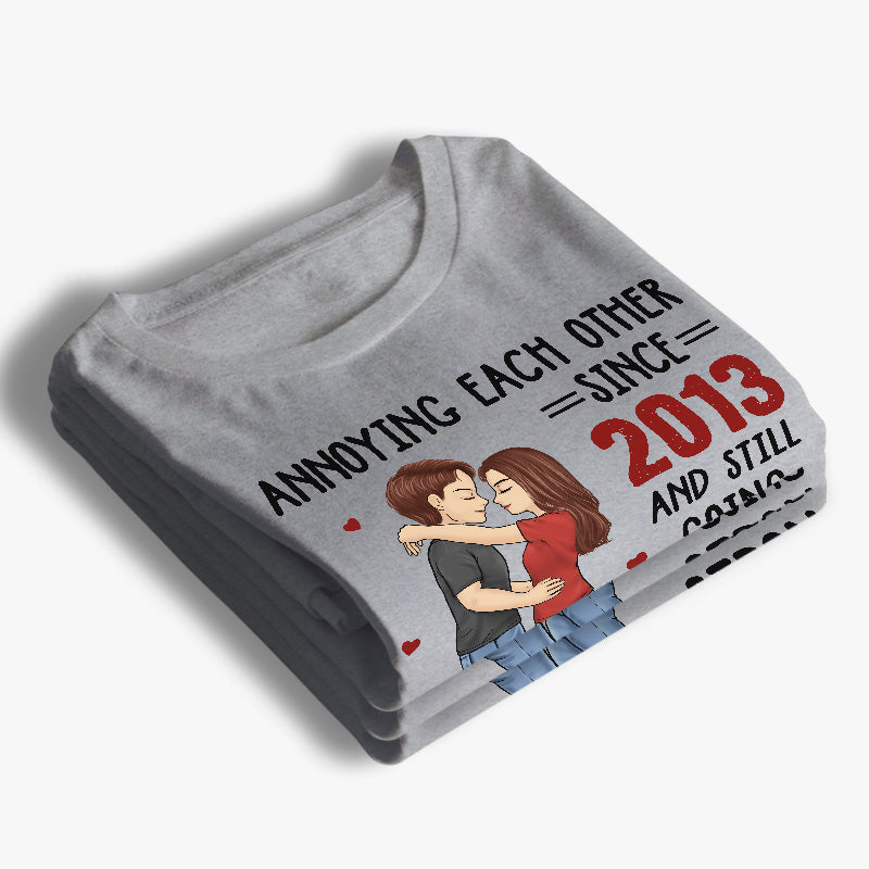 Thanks For Being A Part Of My Life - Couple Personalized Custom Unisex T-shirt, Hoodie, Sweatshirt - Gift For Husband Wife, Anniversary