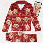 Custom Pet Photo Christmas Gifts for Cat Lovers - Personalized Pajamas