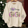 I'm That Gigi - Family Personalized Custom Unisex Sweatshirt With Design On Sleeve - Christmas Gift For Mom, Grandma
