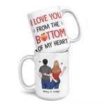 Still Grab Your Butt Even When We're Old And Wrinkly - Couple Personalized Custom Mug - Gift For Husband Wife, Anniversary